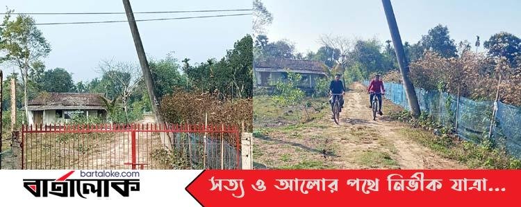 বরমচালে যুবলীগ নেতা সেন্টুর কবল থেকে সরকারি রাস্তা উদ্ধার করলো প্রশাসন
