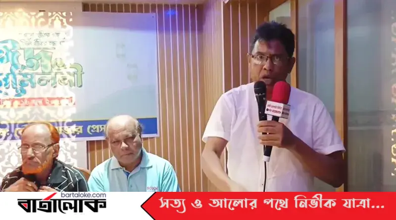 তালা ভেঙ্গে প্রেসক্লাব দখলের হুংকার বিএনপি নেতার!