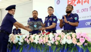 সিলেটে শ্রেষ্ঠ ওসি হলেন বিয়ানীবাজার থানার ওসি ওমর ফারুক